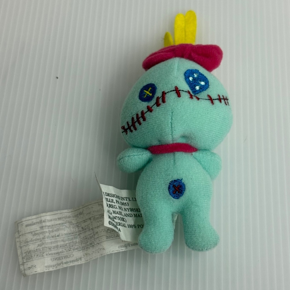 Disney Creative Designs Scrump Mini Soft Plush Doll Lilo and Stitch Plushie Vtg